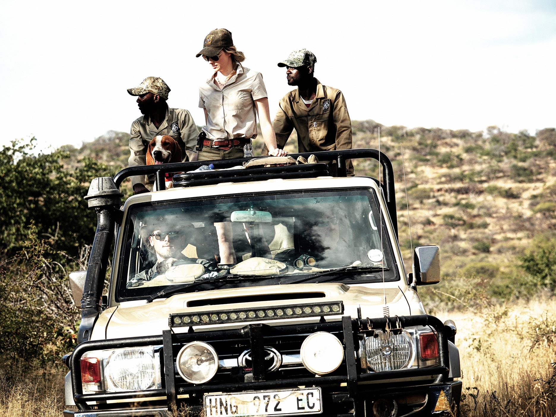 Hunting safari in Namibia, Africa